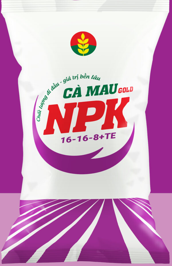 NPK CÀ MAU 16-16-8+TE GOLD